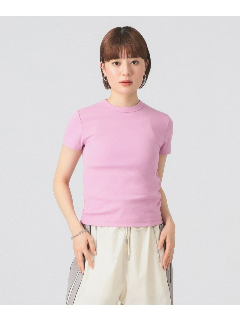 【別注】PICCADILLY / リブ Tシャツ Ray BEAMS ビームス ウイメン トップス カットソー・Tシャツ ブラウン レッド【送料無料】[Rakuten Fashion]