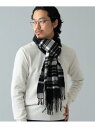Johnstons of Elgin / カシミヤ タータンチェック マフラー BEAMS F ビームス メン ファッション雑貨 マフラー・ストール・ネックウォ...