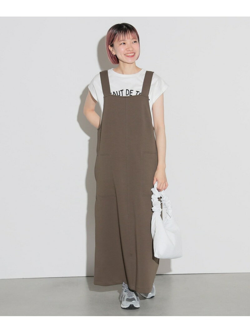 カットソージャンパースカート*ロゴ...