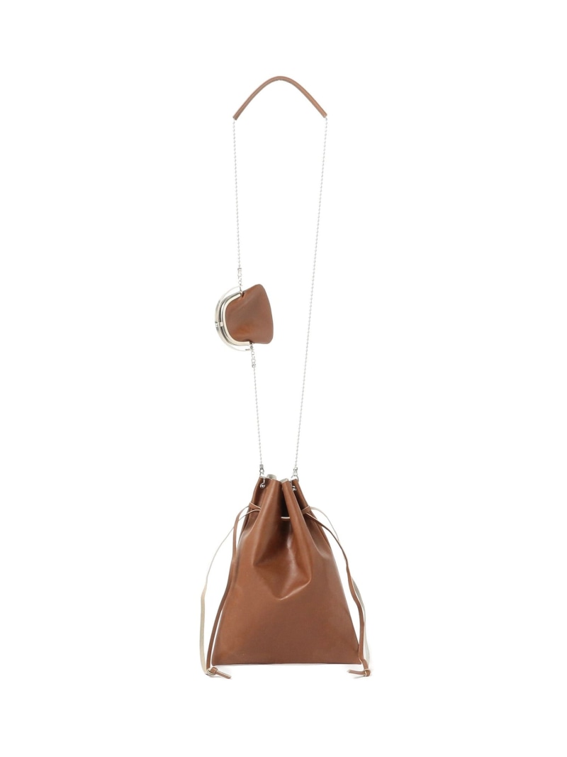 ○ED ROBERT JUDSON / CHAIN POUCH & FRAME PURSE Ray BEAMS ビームス ウイメン 財布・ポーチ・ケース ポーチ ベージュ ブラック ブラウン【送料無料】[Rakuten Fashion]