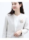 【SALE/50%OFF】BEAMS HEART / サテン フラワーコサージュ セレモニー ビームスセレモニー2025 BEAMS HEART WOMEN ビ...