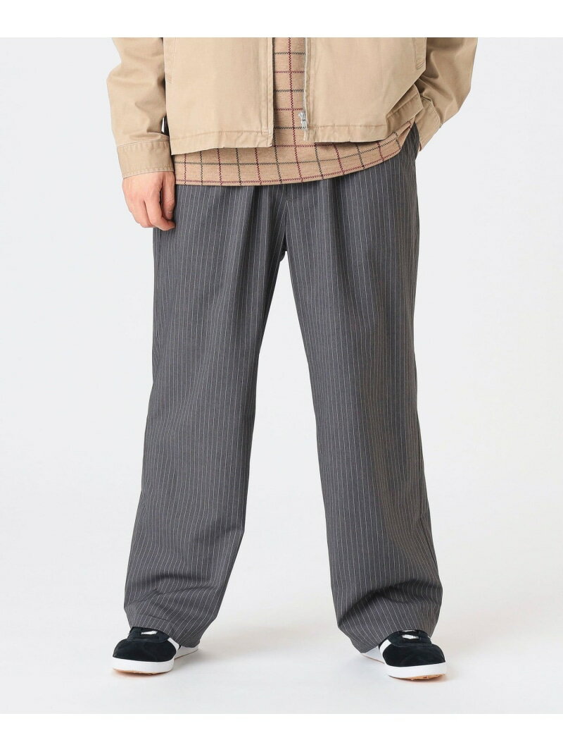 【SALE／30%OFF】ワイド イージー パンツ B:MING by BEAMS ビーミング ライフストア バイ ビームス パンツ その他のパンツ ブラック グレー【RBA_E】【送料無料】[Rakuten Fashion]