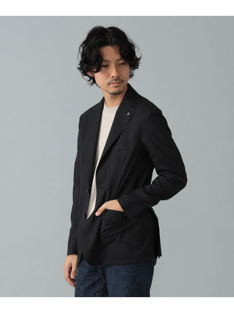 TAGLIATORE / G-DAKAR ブラック ソリッド ジャケット Brilla per il gusto ビームス メン ジャケット・アウター テーラードジャケット・ブレザー ブラック【送料無料】[Rakuten Fashion]