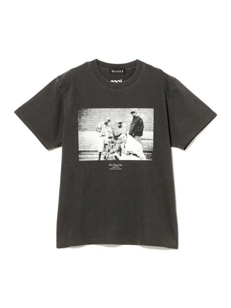 eddie OTCHERE / Wu-Tang Clan / Group T-shirt2 BEAMS T ビームスT トップス カットソー Tシャツ ブラック【送料無料】 Rakuten Fashion