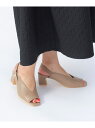 【SALE/30%OFF】Uカット ヒールサンダル(22.5~24.5cm) 25SS BEAMS HEART WOMEN ビームス ハート シューズ・靴 サン...