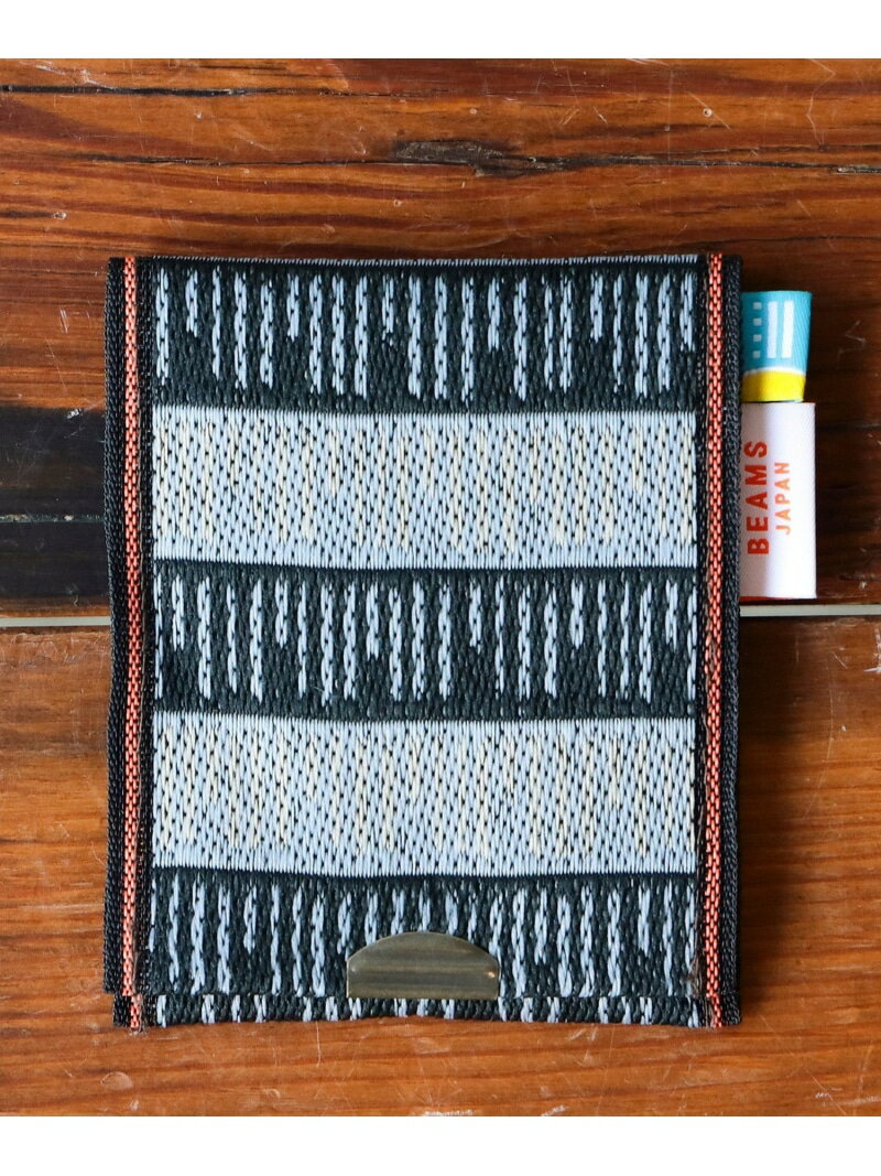 【京伝TEXTILE】【別注】?田織物 / 山東京伝小紋 畳縁小物入れ りべつしり BEAMS JAPAN ビームス ジャパン 財布・ポーチ・ケース その他の財布・ポーチ・ケース[Rakuten Fashion]