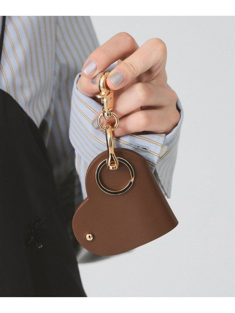 【WEB限定】Hashibami / ハート型 スマートキーリング Ray BEAMS ビームス ウイメン 財布・ポーチ・ケース その他の財布・ポーチ・ケース レッド ブラック グリーン ブラウン ベージュ【送料無料】[Rakuten Fashion]