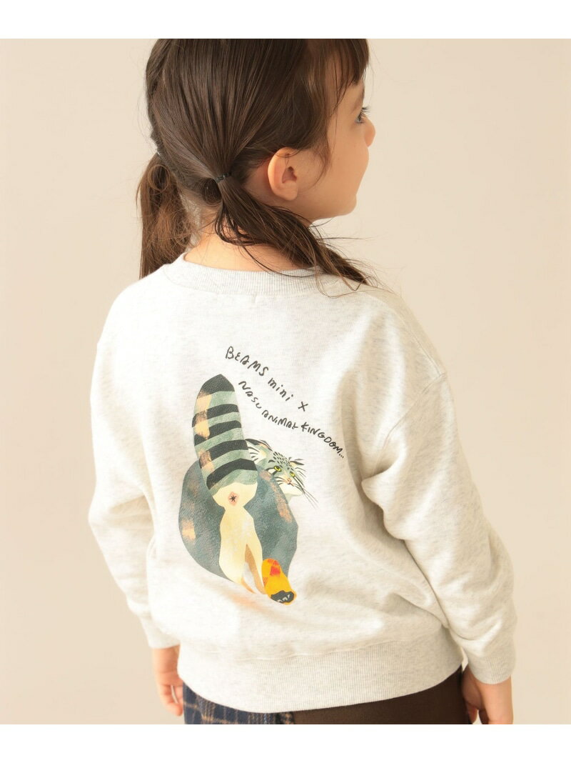 【COLLABORATION】那須どうぶつ王国 / アニマル HIP スウェット 2025FW(90~140cm) BEAMS mini ビームス ミニ トップス スウェット・トレーナー[Rakuten Fashion]のサムネイル