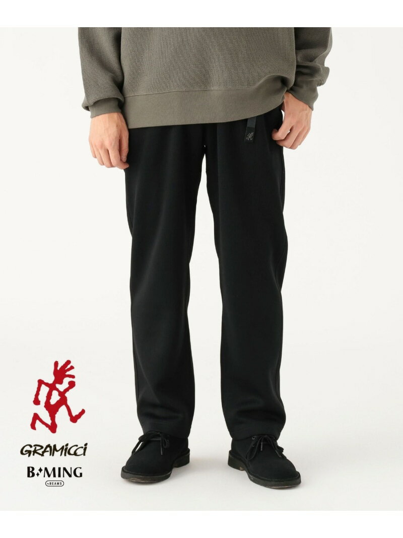 【SALE／30%OFF】【別注】Gramicci / ボンディング フリース パンツ B:MING by BEAMS ビーミング ライフストア バイ ビームス パンツ その他のパンツ グレー ブラック【RBA_E】【送料無料】[Rakuten Fashion]