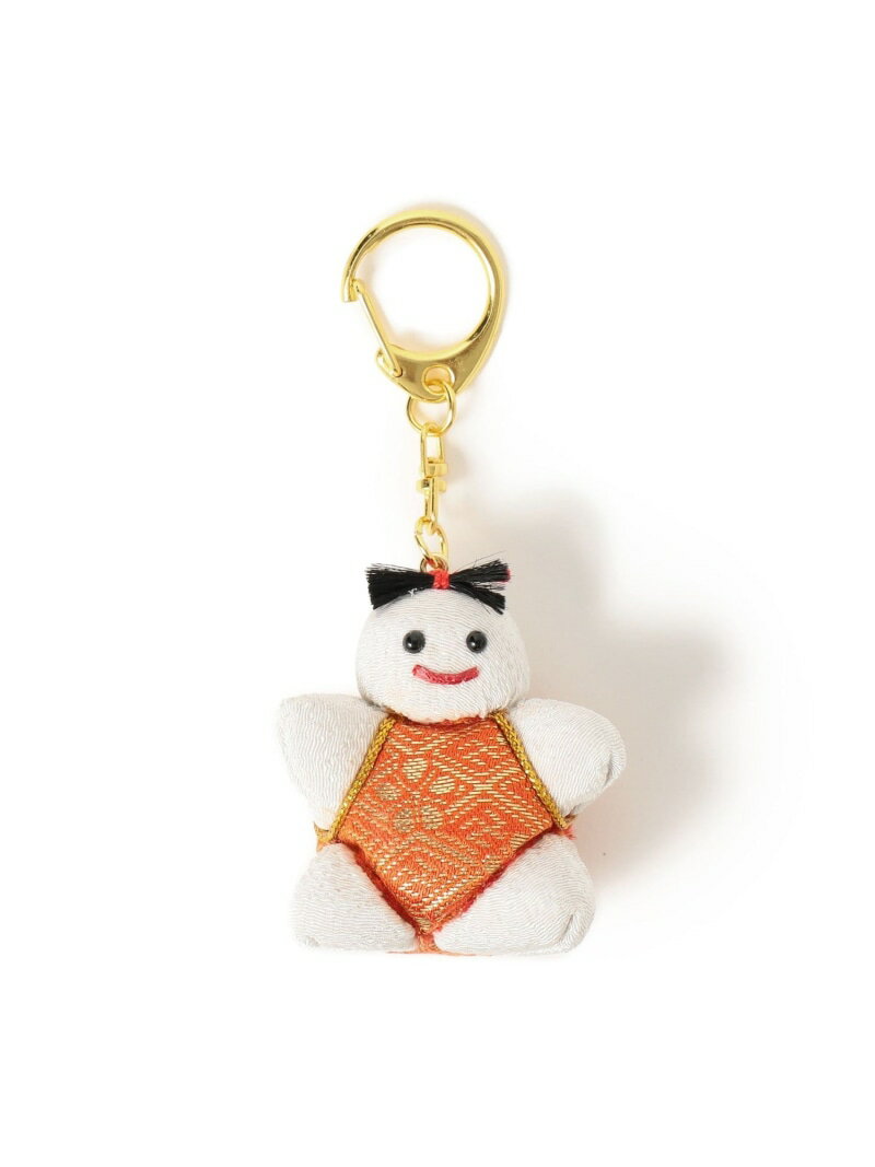 【別注】木目込み人形 男の子 キーホルダー BEAMS JAPAN ビームス ジャパン 財布・ポーチ・ケース その他の財布・ポーチ・ケース ホワイト【送料無料】[Rakuten Fashion]