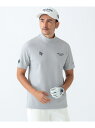 <MEN> PURPLE LABEL / スフィダンテ プラスリッチ モックネックシャツ BEAMS GOLF PURPLE LABEL ビームス ゴルフ スポ...