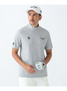 【吸水速乾】【UVカット】BEAMS GOLF PURPLE LABEL / スフィダンテ プラスリッチ モックネックシャツ BEAMS GOLF PURPLE LABEL ビームス ゴルフ トップス カットソー Tシャツ ベージュ レッド ネイビー【送料無料】 Rakuten Fashion