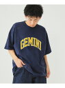 BEAMS / ヴィンテージ加工 カレッジ Tシャツ BEAMS ビームス メン トップス カットソー・Tシャツ ネイビー グレー ブラック【送料無料】[Rakuten Fashion]