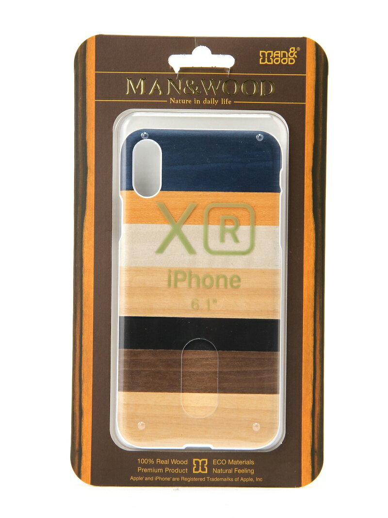 [Rakuten BRAND AVENUE]Man＆Wood / iPhoneXR ケース BEAMS MEN ビームス メン ファッショングッズ