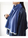 【別注】GIM / シーアイランドコットン ストール BEAMS JAPAN ビームス ジャパン ファッション雑貨 マフラー・ストール・ネックウォーマー ブルー...