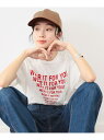 】BEAMS BOY / ラインロゴ ショートスリーブ Tシャツ BEAMS BOY ビームス ウイメン トップス カットソー Tシャツ ブラック ピンク【送料無料】 Rakuten Fashion