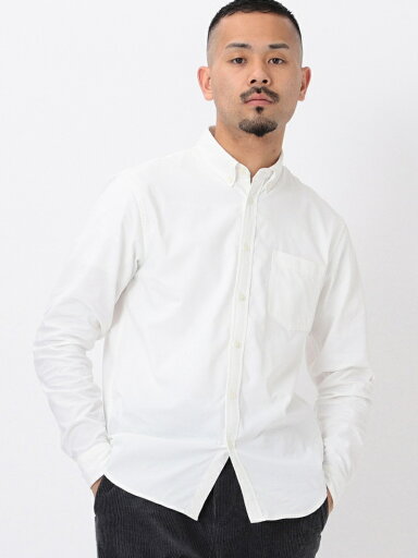 Cordura Buttondown Shirt 11-11-5881-424: White Cordura Buttondown Shirt 11-11-5881-424: White