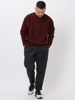 Pleat-Front Corduroy Trousers 11-23-1365-424: Charcoal Pleat-Front Corduroy Trousers 11-23-1365-424: Charcoal