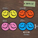 アイロンワッペン( ダブルスマイル )(カラー)(Mサイズ)