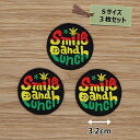 アイロンワッペン(smile&punch)(Sサイズ)3個セット