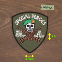 アイロンワッペン ( SPECIAL FORCES(ゲリラ特殊部隊) (Mサイズ)