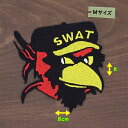 アイロンワッペン ( SWAT 特殊部隊 )(Lサイズ)