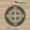 アイロンワッペン ( ミリタリー 射撃的) (Mサイズ)