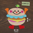 アイロンワッペン( バーガーマン)(Mサイズ)