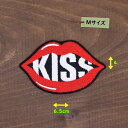 アイロンワッペン( くちびるKISS ) (Mサイズ)