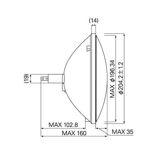 【全品ポイント10倍※エントリー必要】USHIO ウシオ電球 Par64 JP100V500WC/M/S6/E ...