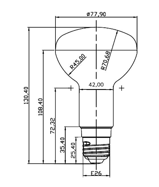 LED電球 E26 80W 相当 調光器対応 レフ球 レフ電球 虫対策 電球色 830lm 昼光色 870lm LB3026D ビームテック 2