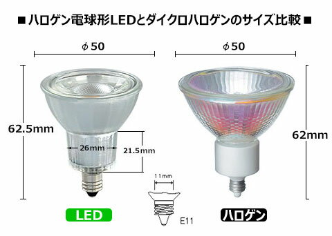 【数量限定】LED スポットライト 電球 E11 カラー電球 ハロゲン 38度 赤 緑 青 LDR...
