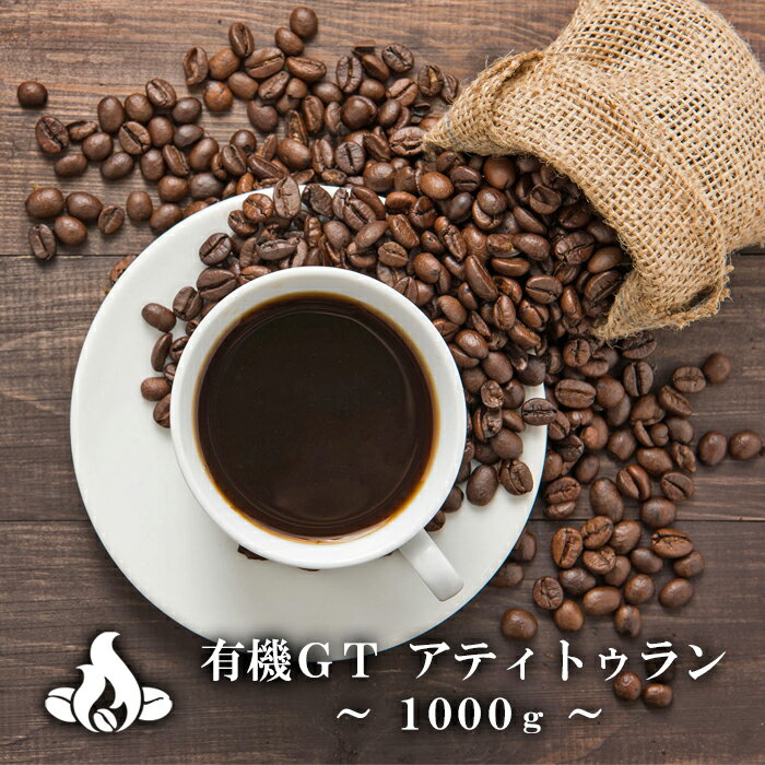 【送料無料】グァテマラ・アティトゥラン(1kg) 有機栽培コーヒー豆 コーヒー豆 おいしい ブラック カフェオレ 焙煎指定 飲み比べ 美味しい アイスコーヒー エスプレッソ 珈琲 豆 アイス コーヒー ロースター 生豆 焙煎 珈琲豆 送料無料