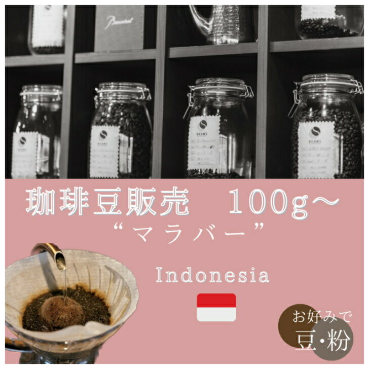 【珈琲豆販売】【マラバー】★日本初上陸店舗★【インドネシア】【ジャワ地方】珈琲豆　コーヒー豆　豆販売　マラバー　ジャワ地方　ジャワコーヒー　ジャワ珈琲　豆　粉　グレープフルーツ　苦味　酸味