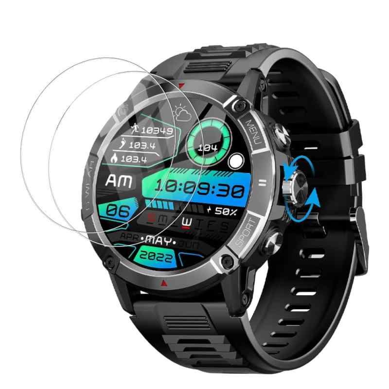 HENGFUQT ޡȥå 1.52 饹ե 21.52 IP67 Bluetooth5.0 smart watch ե ˻9H ˢɻ Ʃ åɻ ư ɻ߽ Ķ0.3mm 2.5D ݸե