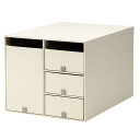 プラス 収納ボックス リビングポストIIY4L クリームホワイト LP-201Y4-L 85-663