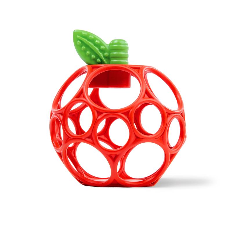 Oball オーボール アップル歯固めボール 16760【0ヶ月~】ベビーカー用おもちゃ ソフトボール 出産祝い by Kids II
