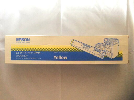 EPSON ETカートリッジ LPCA3T12Y イエロー 6,500ページ LP-S5000/M5000シリーズ用 EPSON ETカートリッジ LPCA3T12Y イエロー 6,500ページ LP-S5000/M5000シリーズ用