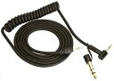 Sqrmueki 3.5mm & 6.5mm から 3.5mm プラグ オーディオ ケーブル に対応する兼容Dr Dre Pro/Detox バージョンのヘッドセット交換用延長ケーブル 補助オーディオケーブル(黒)(2)
