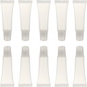 BTtime リップグロスチューブ 10ml 10本セット 化粧品容器セット 詰め替えボトル 容器 ポータブル 漏れ防しデザイン 軽量 携帯易い 透明で柔らかい トラベル 収納 化粧品 洗顔用 出張用 旅行用
