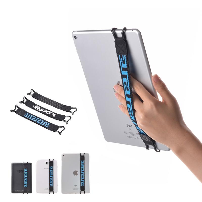 SHC タブレットPC用安全ハンドストラップ - compatible with i Pad (i Pad Mini 4 / i Pad Mini & Mini 2 & Mini 3 / i Pad Air/i Pad Air 2 / i