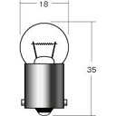 M&Hマツシマ 電球 12V15W クリアー G18 BA15S 1個入 1P5109 ライト バルブ