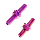 CHONMAGE FISHING 64チタン製 アンカー固定ボルト&ナットシステム 板バネの固定に クエ アラ 石鯛 45mm 60mm W3/8 M10