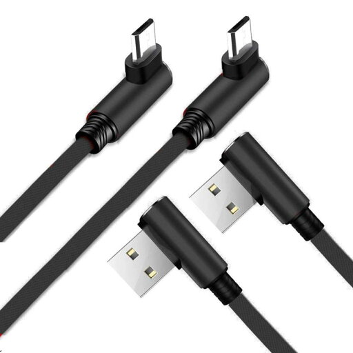 SKZIRI【2本】Micro USB 90度 ケーブル SKZIRI【2本】Micro USB 90度 ケーブル