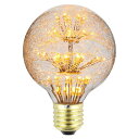 TIANFANエジソン電球花火LED電球AC85-265V装飾電球G95巣シーリングライト電球ナイトライト