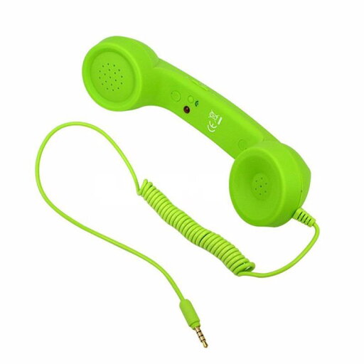 Parishop スマホ 受話器 iPhone iPad 用 携帯電話用ヘッドセットコンピューター 首に挟める アイフォン アンドロイド レトロ 電話機 3.5mm プラグ 対応 有線電話 反放射線機能 便利 音質よい Parishop スマホ 受話器 iPhone iPad 用 携帯電話用ヘッドセットコンピューター 首に挟める アイフォン アンドロイド レトロ 電話機 3.5mm プラグ 対応 有線電話 反放射線機能 便利 音質よい