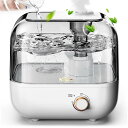 送料無料 Bear 加湿器 卓上 大容量 5L かしつき上から給水アロマ対応 360°回られる 最大35時間連続運転 お手入れ簡単 渇水注意 おしゃれアロマ加湿器 寝室 子供部屋 リビング オフィス超音波式かしつき