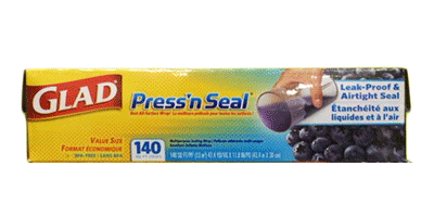 GLAD プレス＆シール 【30cm×43.4m】マジックラップ 1個 / 簡易密閉ラップ コストコ costco グラッド Press'n Seal