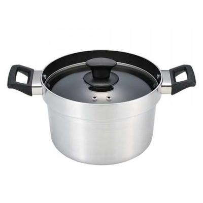 リンナイ 炊飯鍋 5合用 RTR-500D ガラス蓋付き / ガスコンロ専用炊飯鍋