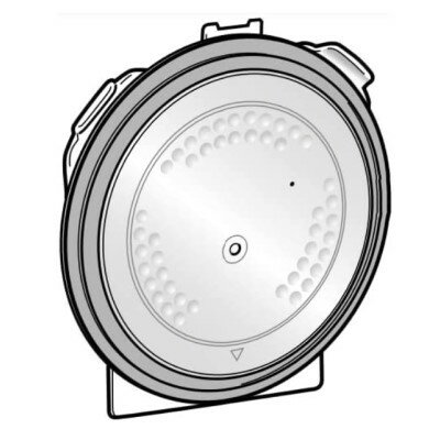 【土日もあす楽対応♪】【送料無料】東芝 320A2380 旧品番3200D921 320A2282 320A2240 炊飯器用内ぶた / IHジャー炊飯器 内蓋 純正部品 (沖縄は送料無料対象外)